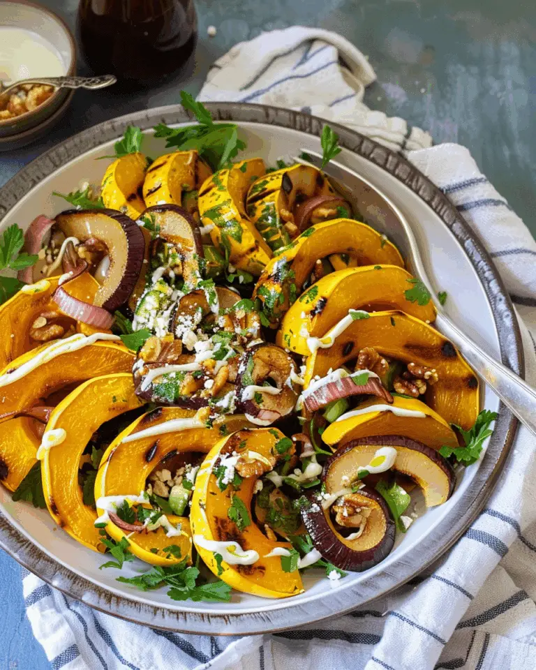 Delicata Squash Salad