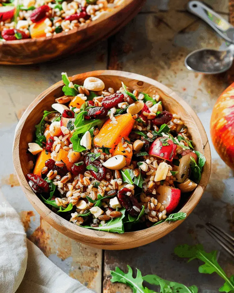 Fall Farro Salad