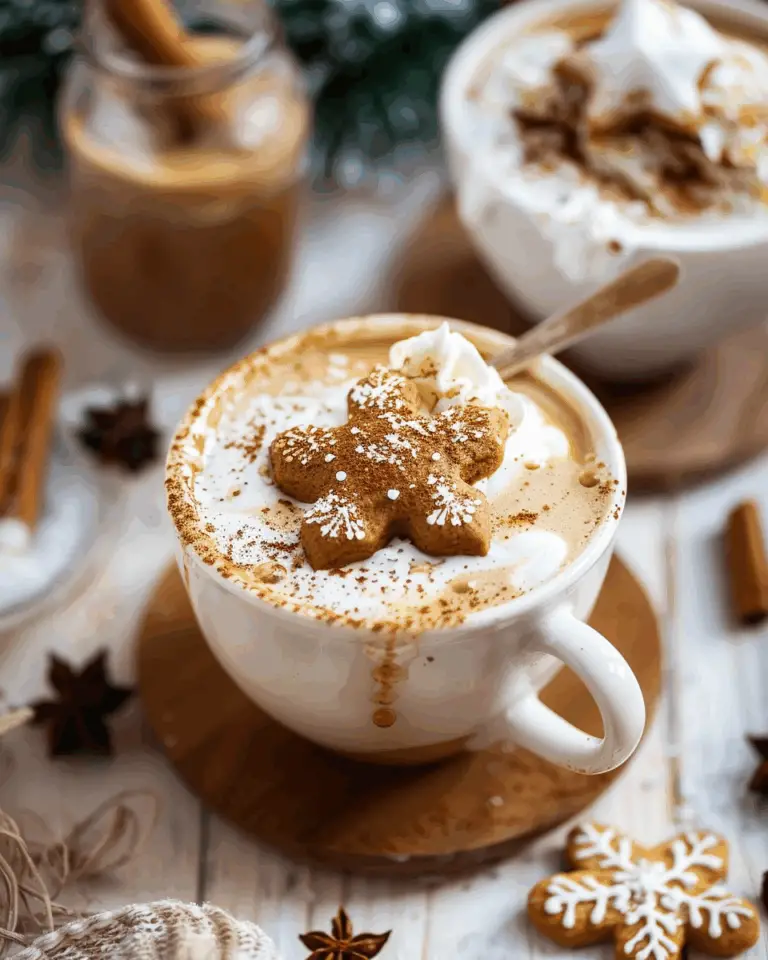 Homemade Gingerbread Latte Syrup