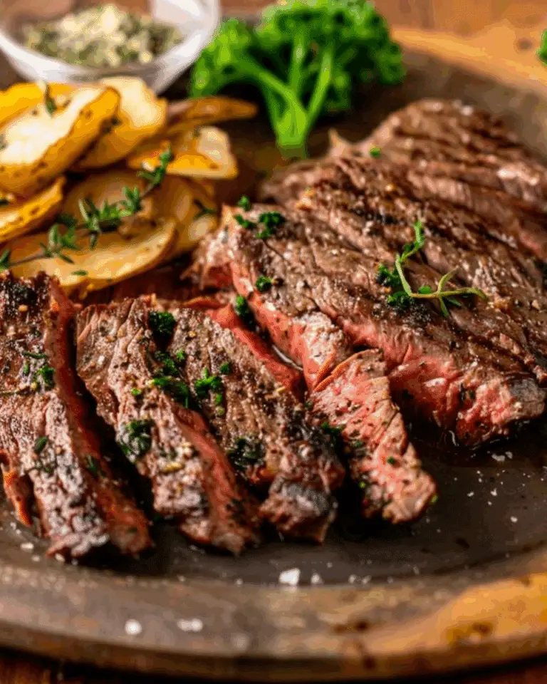 Air Fryer Spiced & Herbed Skirt Steak