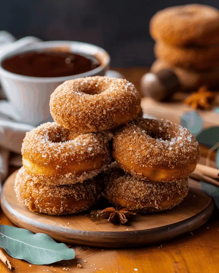 Baked Vegan Pumpkin Spice Donuts