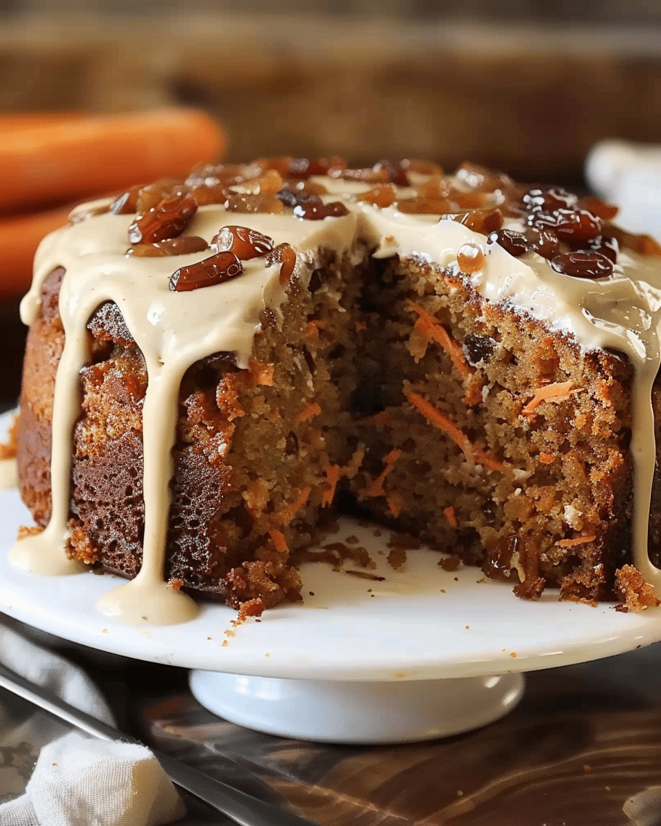 Carrot Date Spice Cake