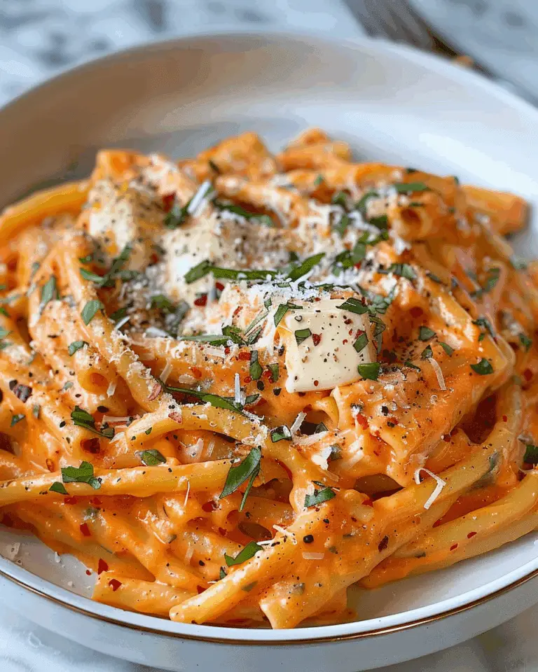Creamy Tomato Garlic Pasta