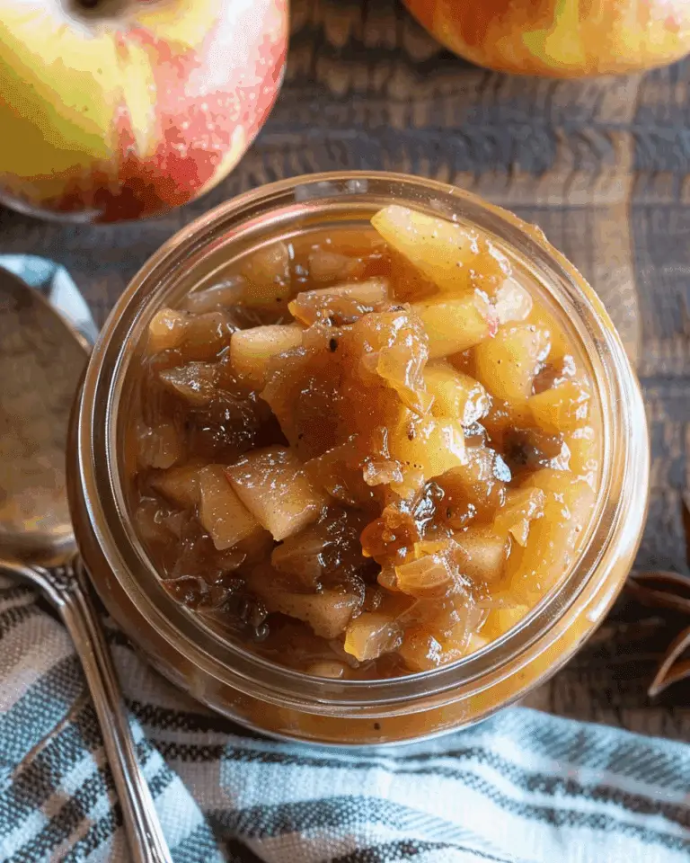 Easy Apple Chutney (No Peeling Required!)