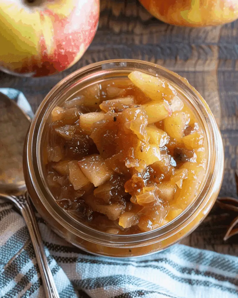 Easy Apple Chutney (No Peeling Required!)