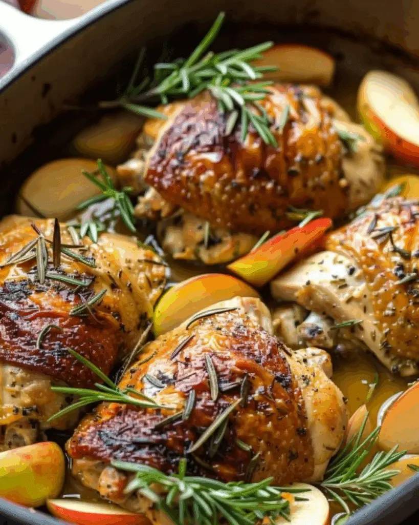 Rosemary Apple Cider Chicken