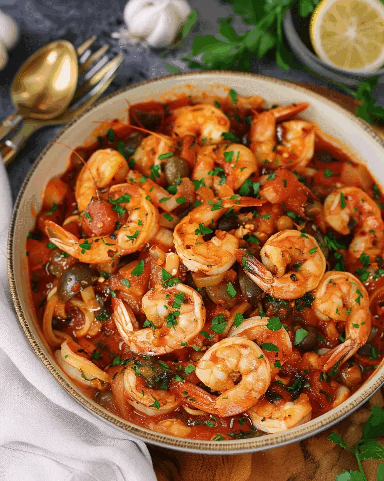 Shrimp Puttanesca