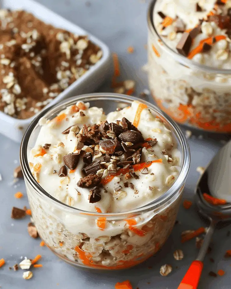 Carrot Cake Overnight Oats