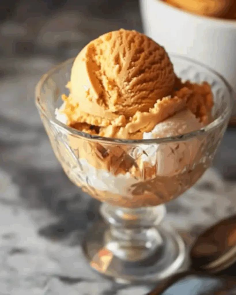 No-Churn Pumpkin Ice Cream