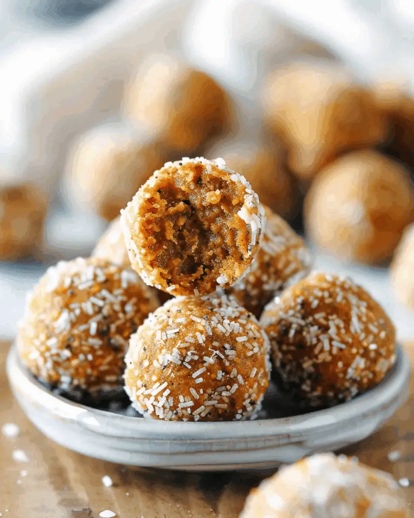 Pumpkin Energy Bites