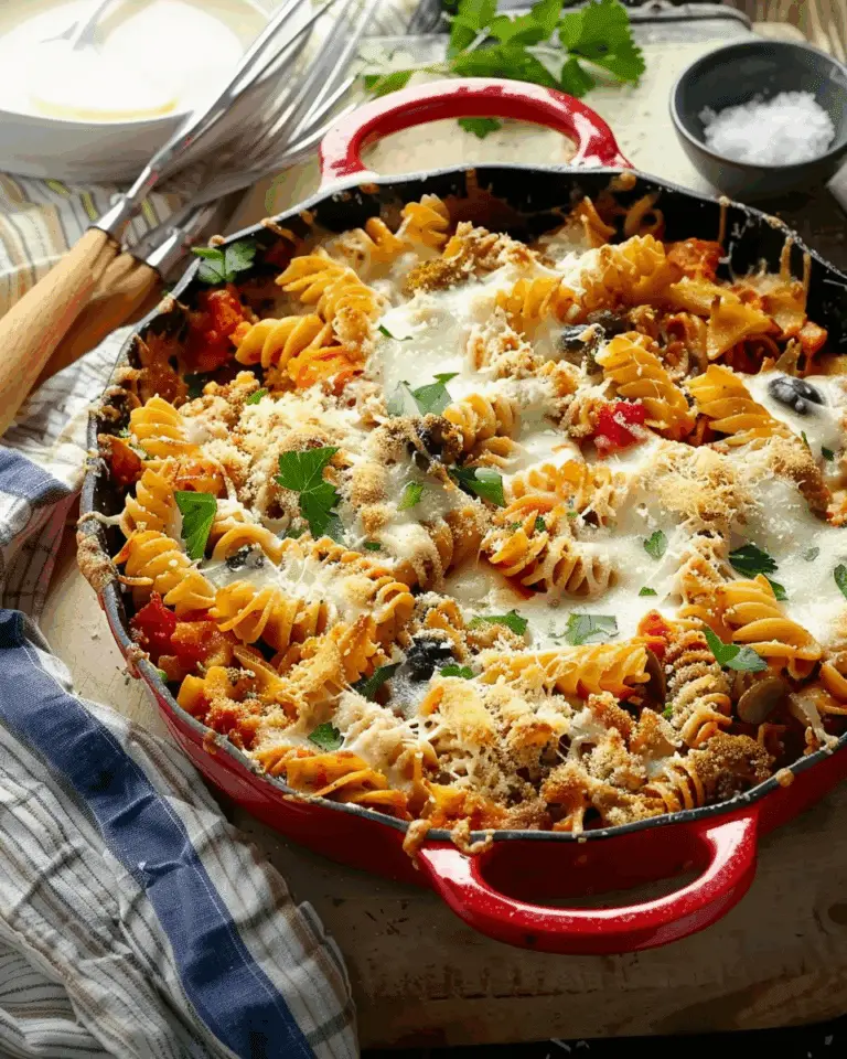 Spicy Veggie Pasta Bake