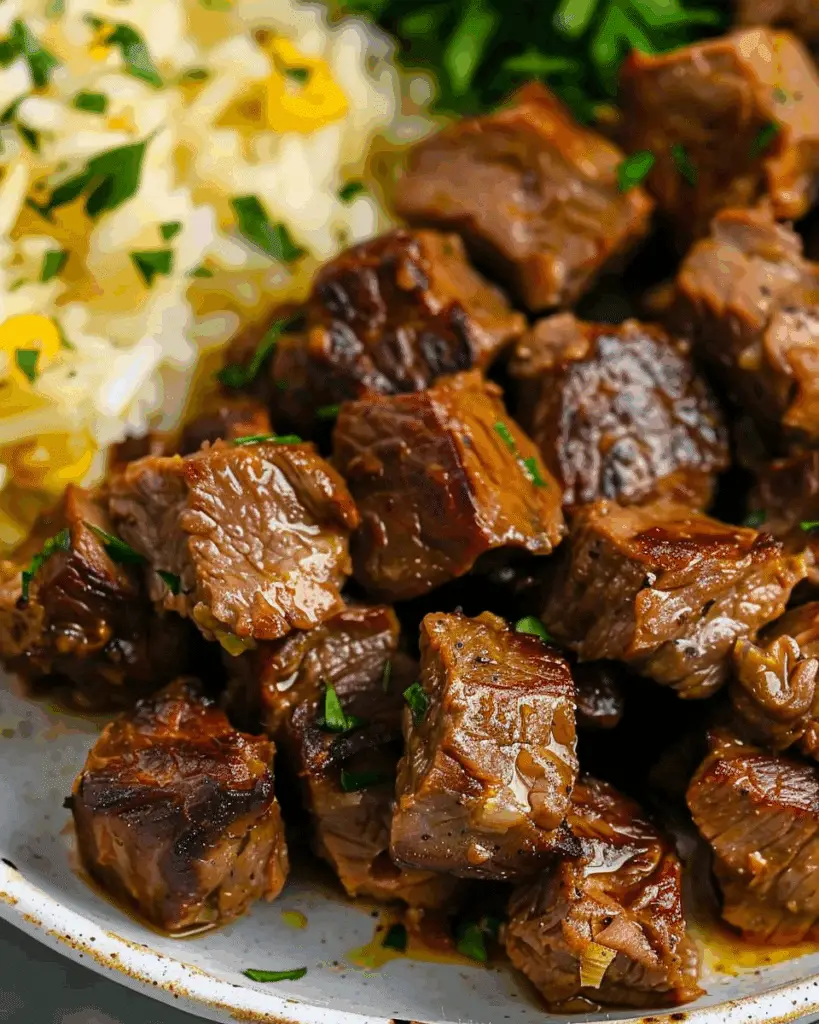 The BEST Slow Cooker Steak Bites
