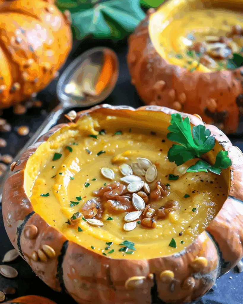 Creamy Roasted Keto Pumpkin Soup