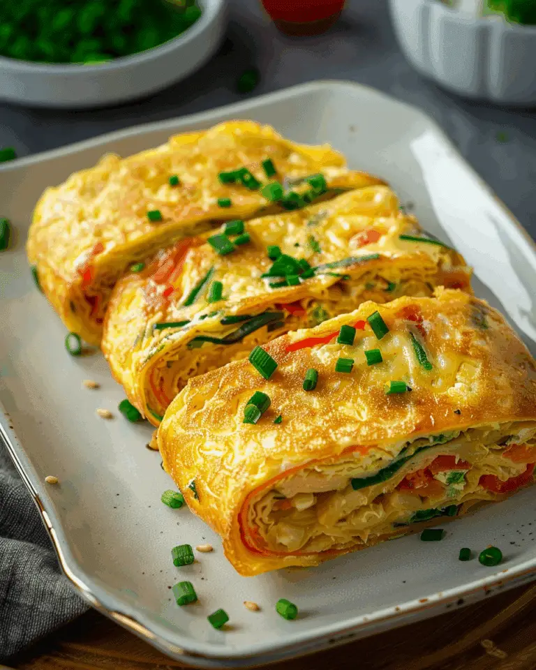 Easy Gyeran Mari (Korean Rolled Omelette)