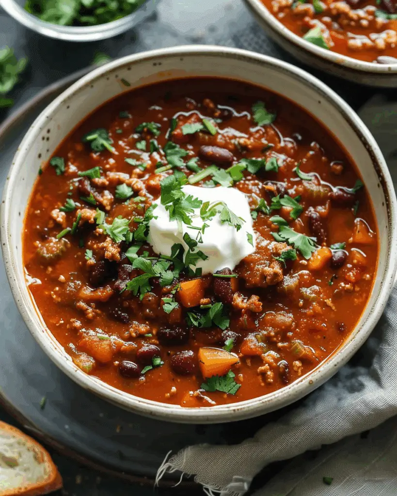 Instant Pot Pumpkin Walnut Chili