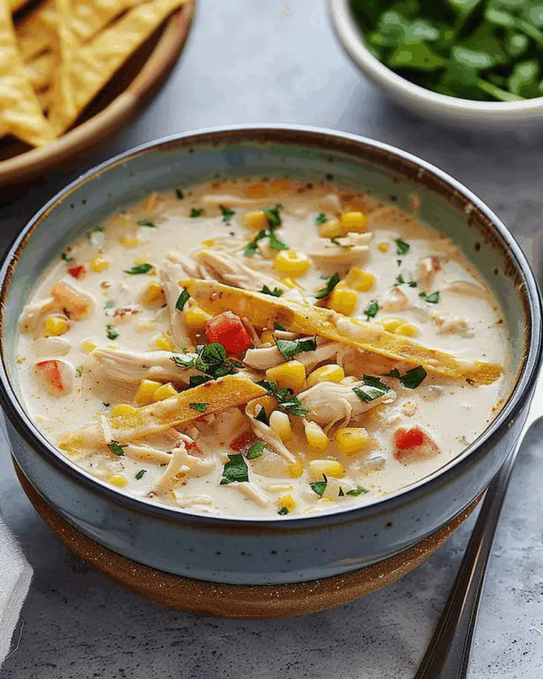 Mexican Chicken Corn Chowder