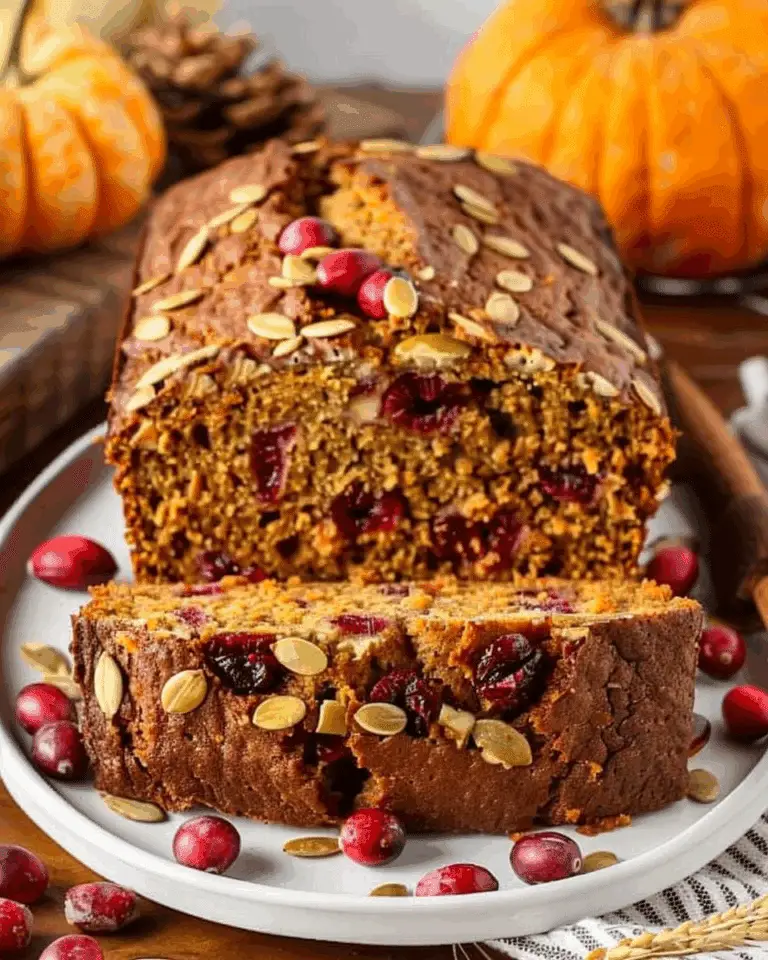 Pumpkin Cranberry Bread
