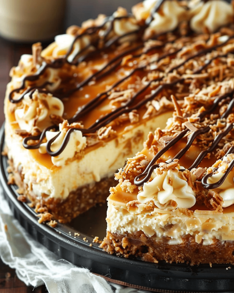 Samoa Cheesecake