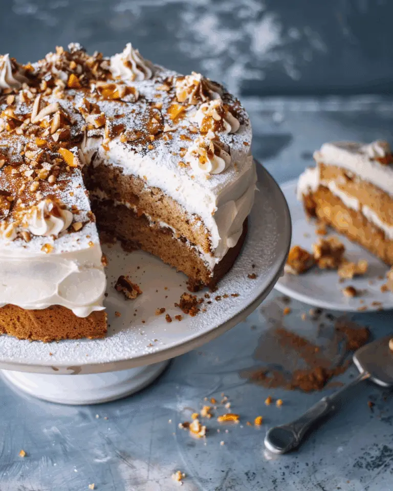 Spiced Parsnip Cake