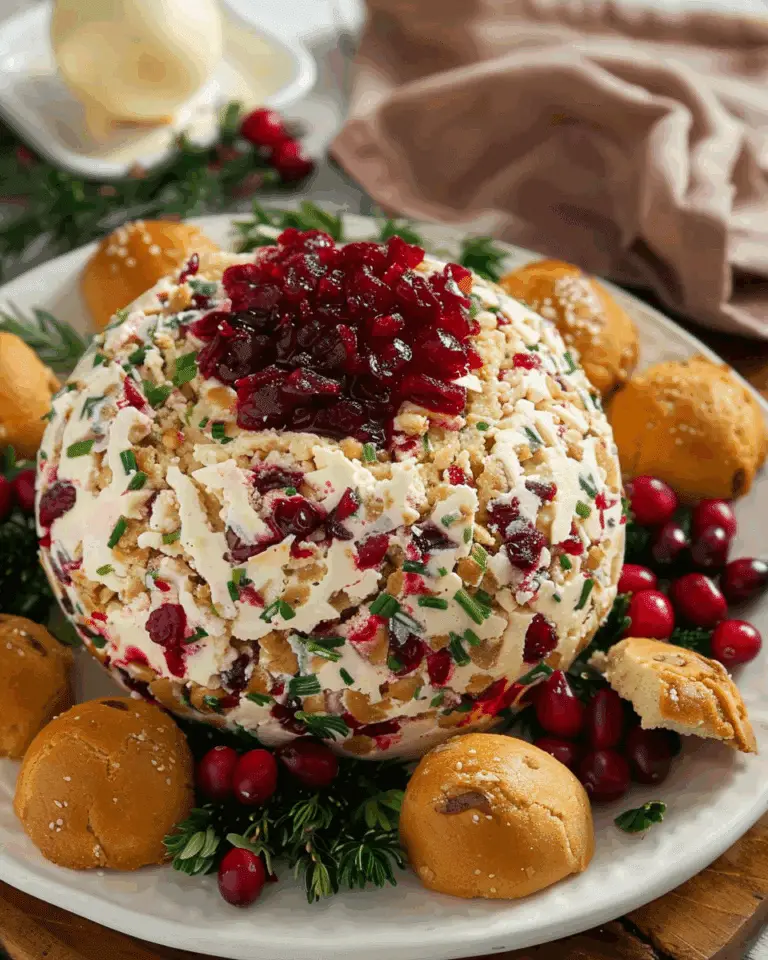 Cranberry Cheese Ball