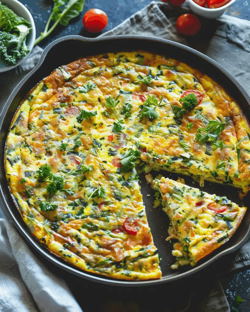 5-Ingredient Vegetable Frittata
