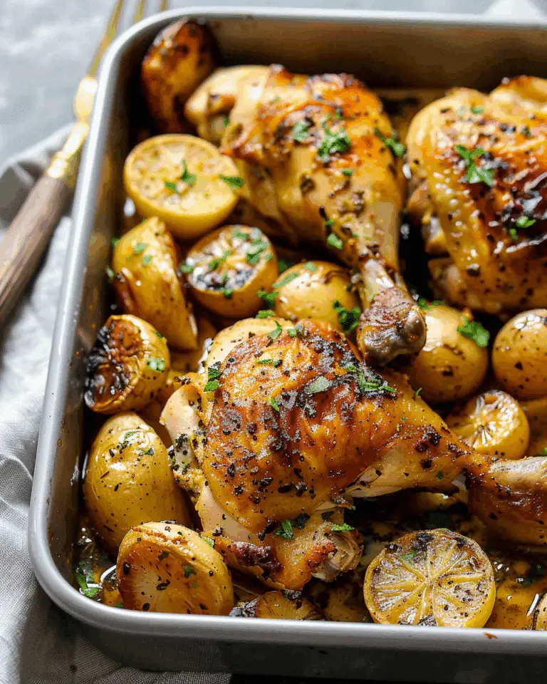 Baked Chicken Leg Quarters
