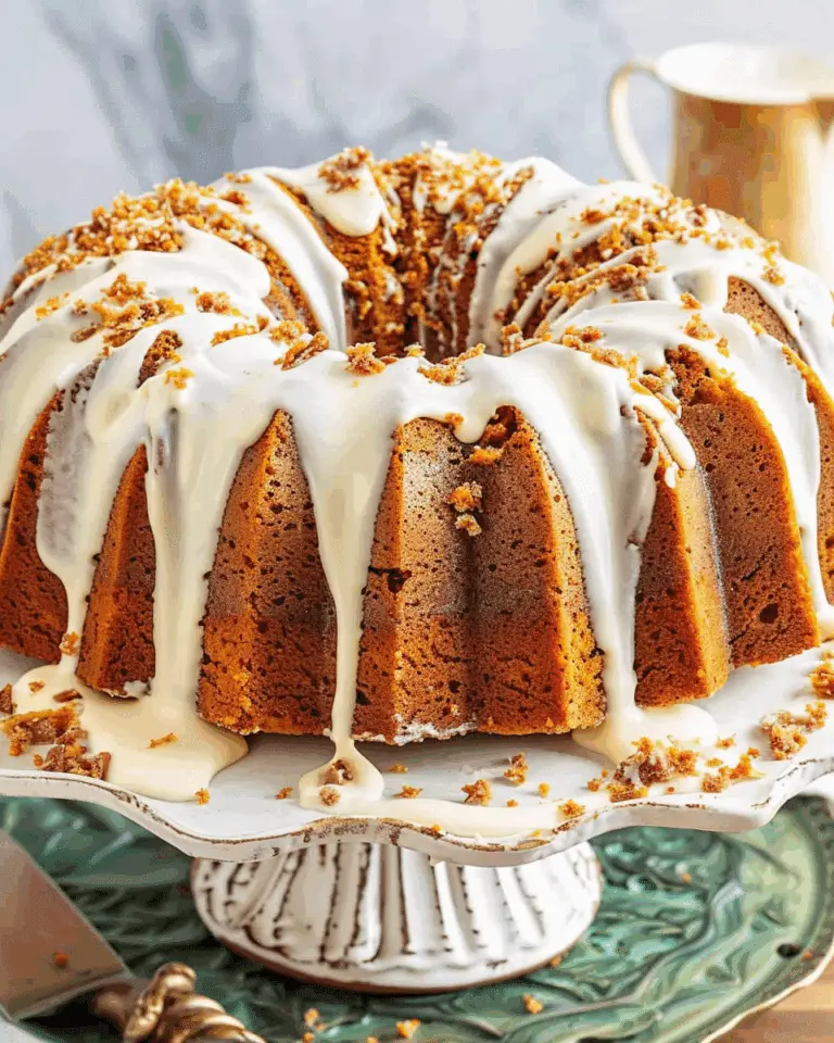 Carrot Bundt Cake