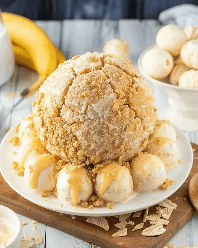 Banana Pudding Dessert Cheese Ball