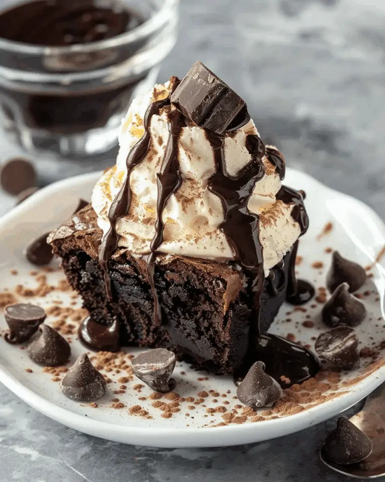 Brownie Sundae