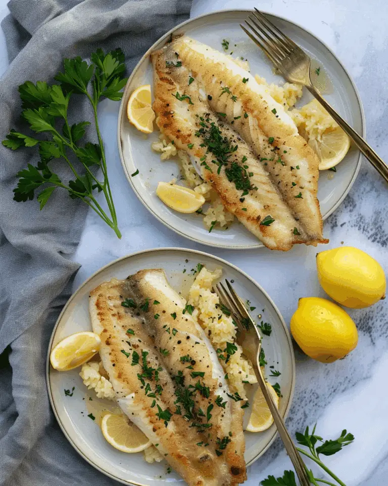 Easy Sole Meunière