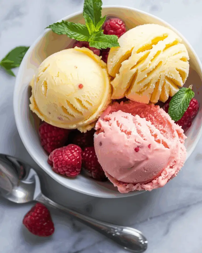 Easy Homemade Fruit Sorbet