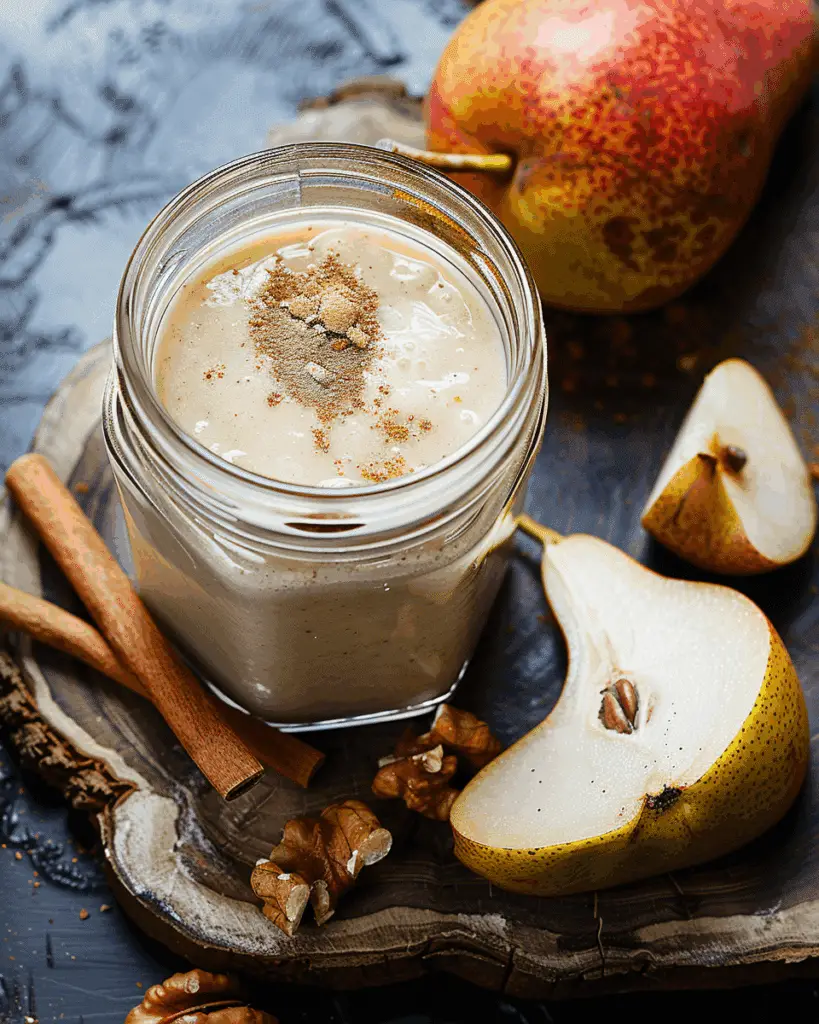 Pear and Walnut Smoothie