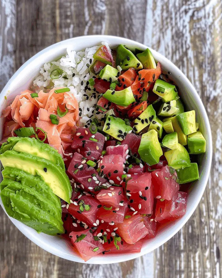 Ahi Tuna Poke Bowls with Spicy Mayo