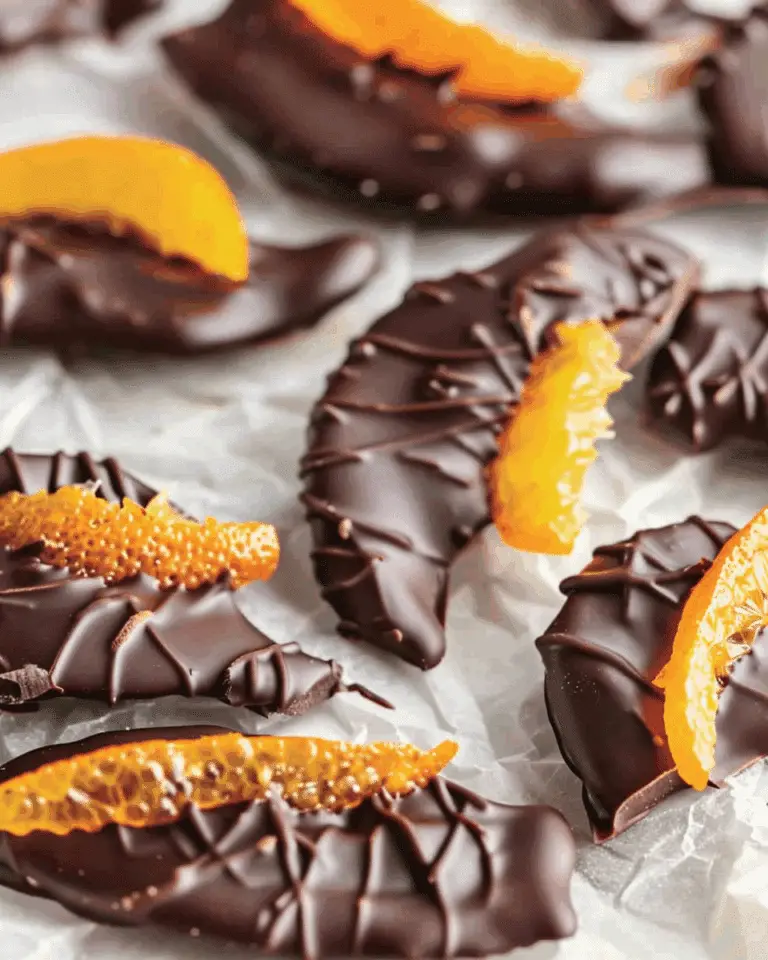 Chocolate Covered Citrus Peels