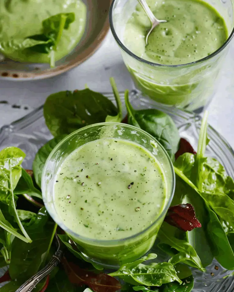 Green Goddess Dressing: Original California Recipe Without Avocado