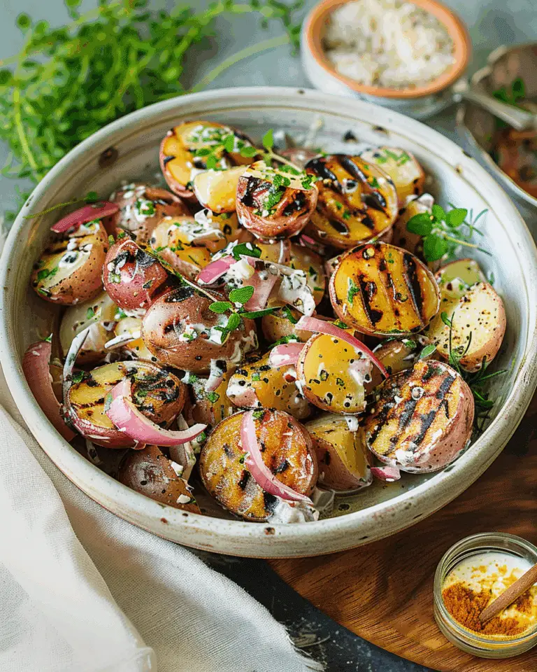 Grilled Potato Salad