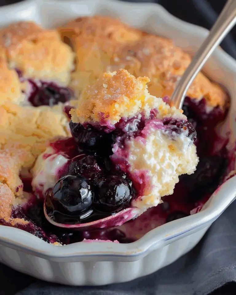 Keto Blueberry Cobbler