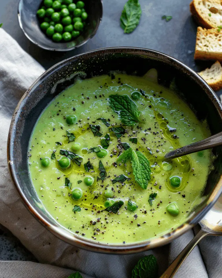 Minted Pea Soup