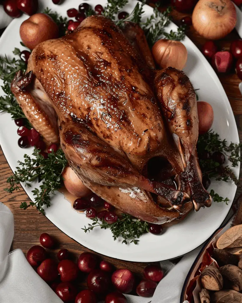 Roast Duck with Maple Glaze