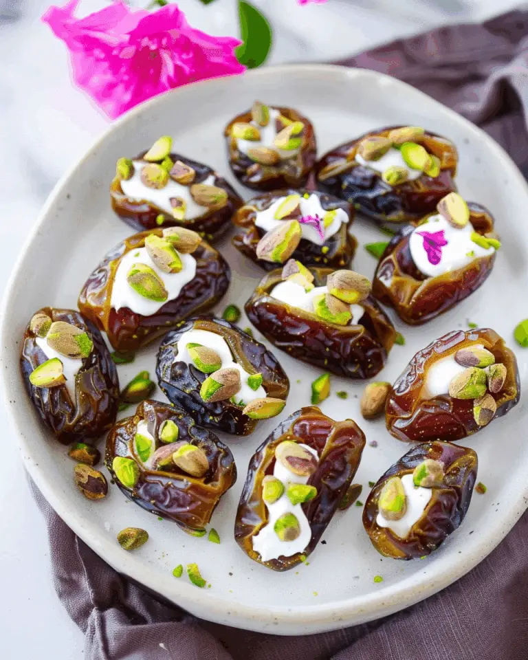 Stuffed Dates with Pistachios