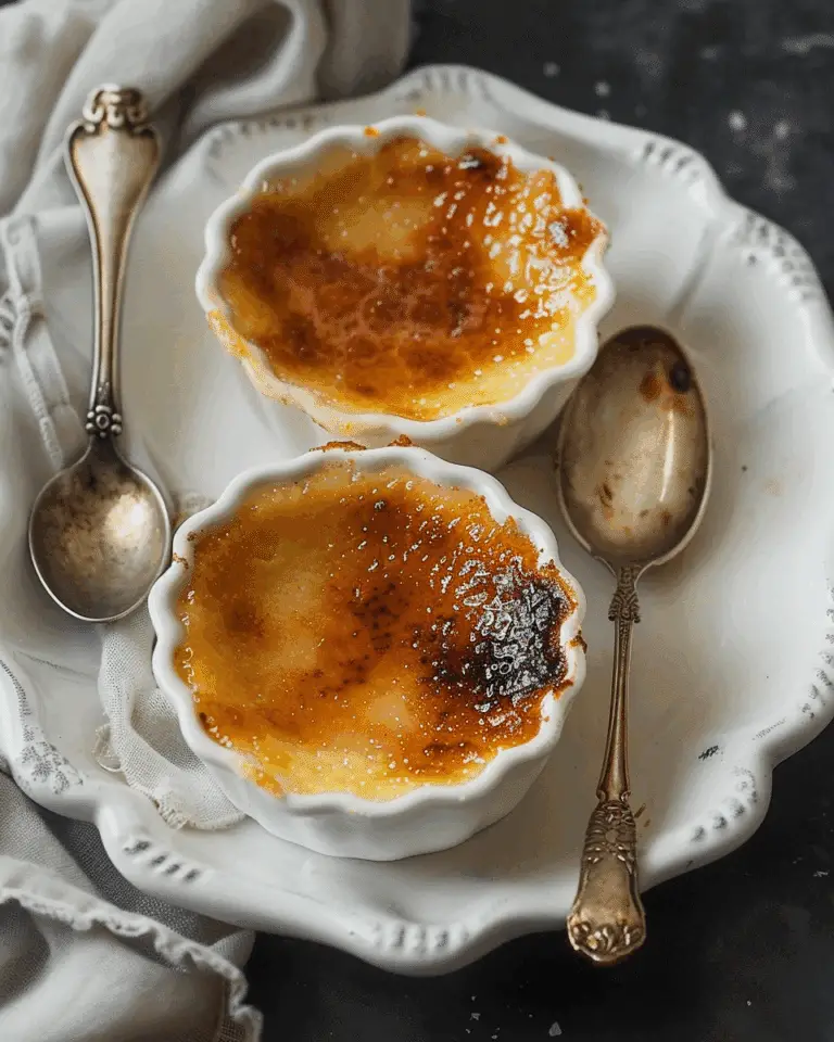 Crème Brûlée (French Recipe)