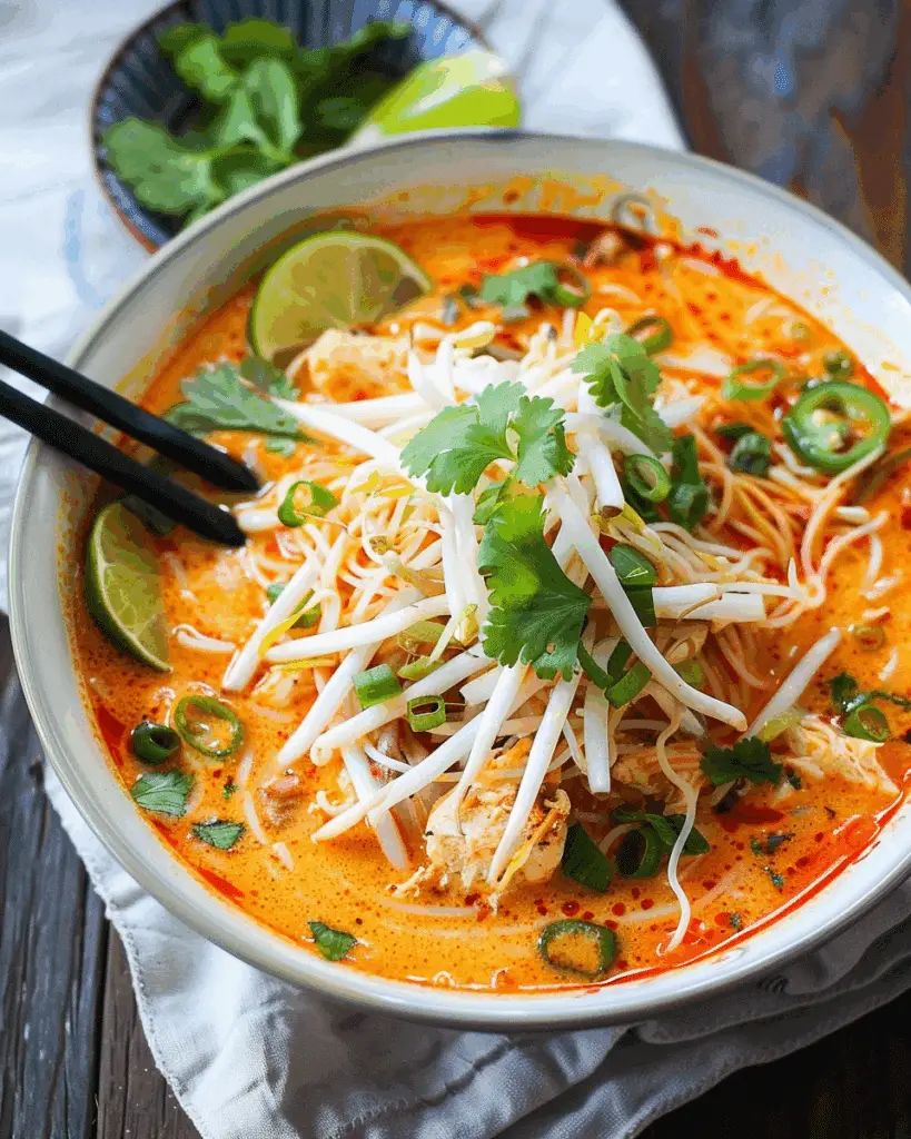 Laksa Soup – A Malaysian Coconut Curry Soup