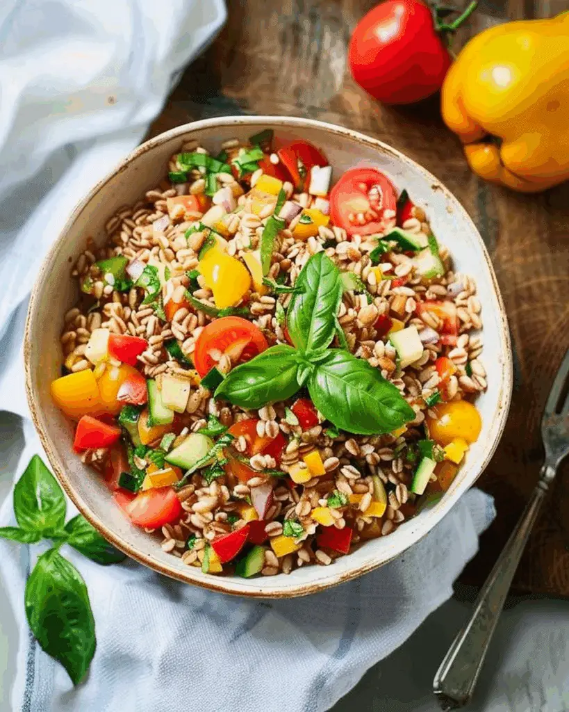 Summer Farro Salad