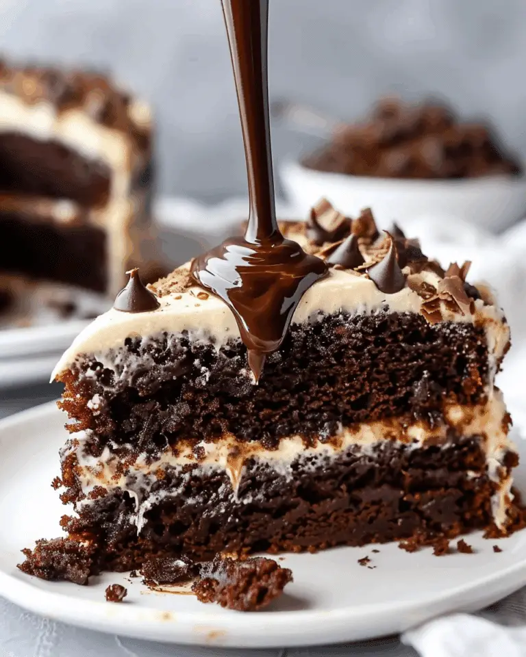 Texas Sheet Cake with My Fudge Pouring Trick
