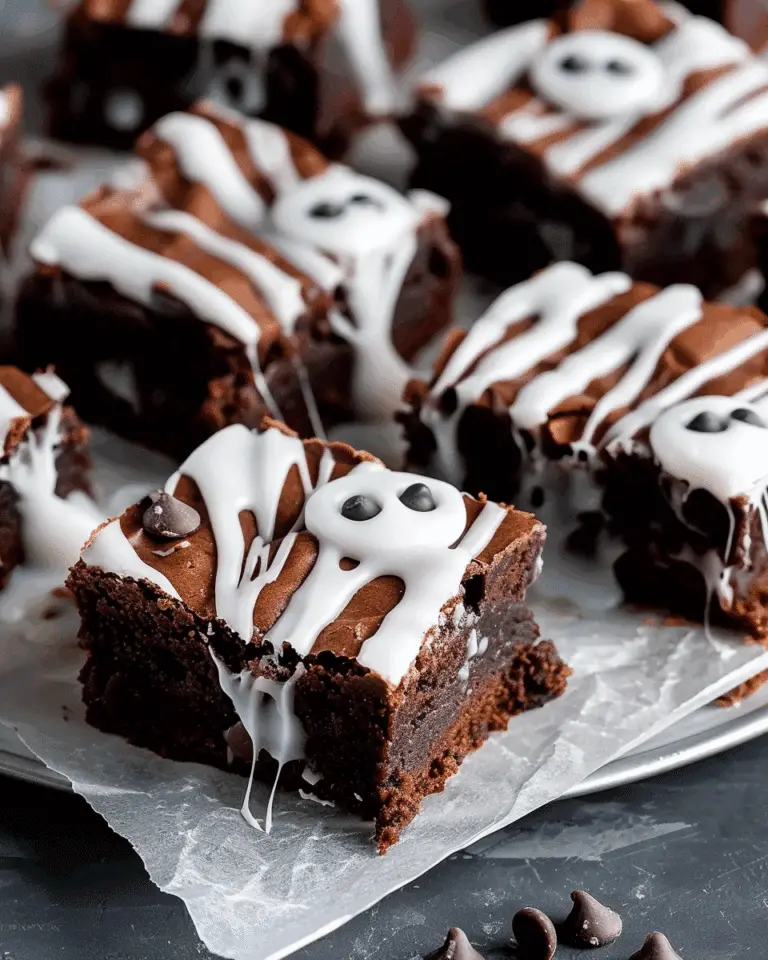 Ghost Brownies