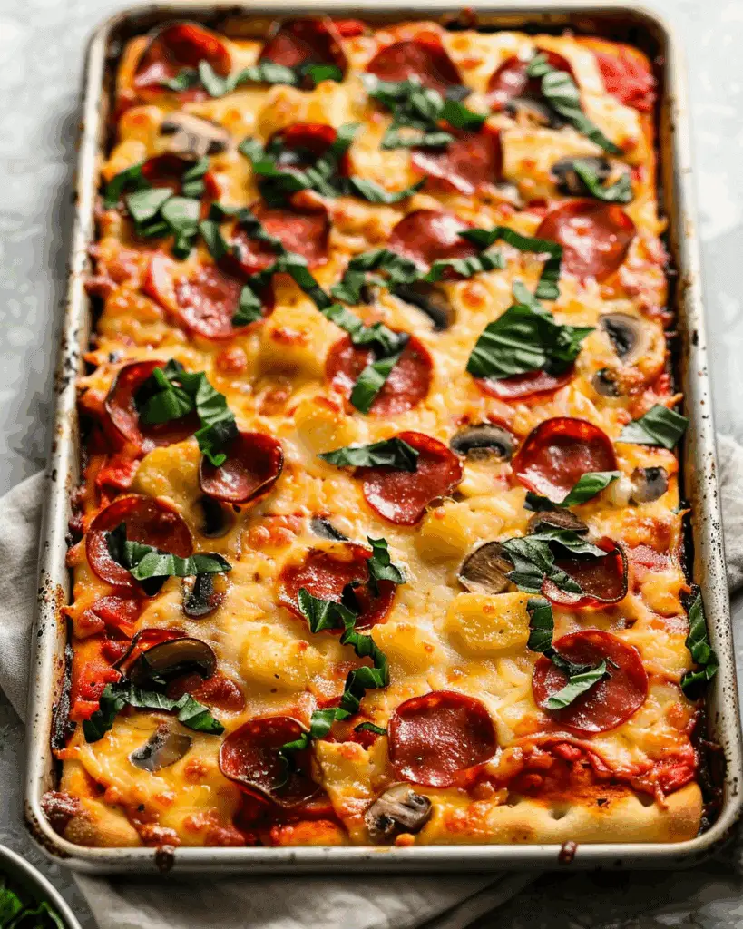 Gluten-Free Sheet Pan Pizza