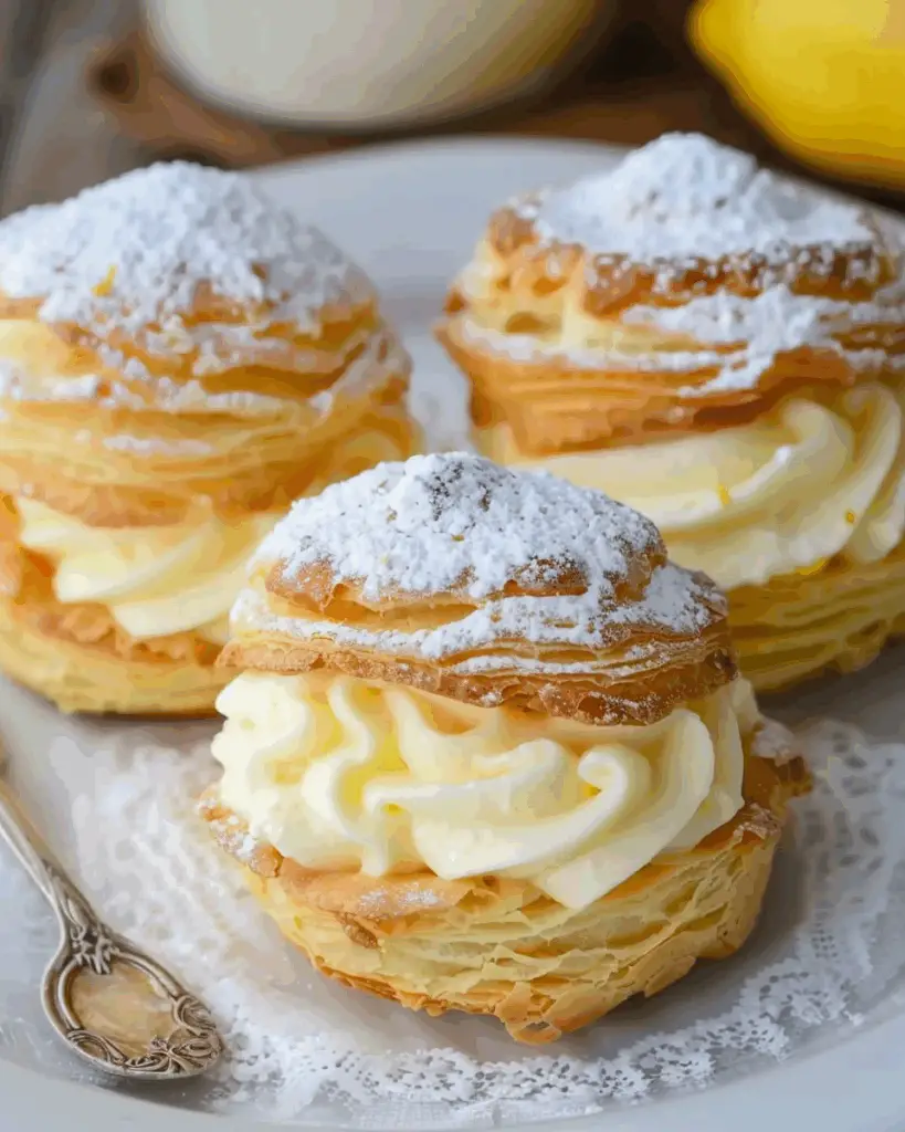 Lemon Cream Puffs (Without the Sugar Overload)
