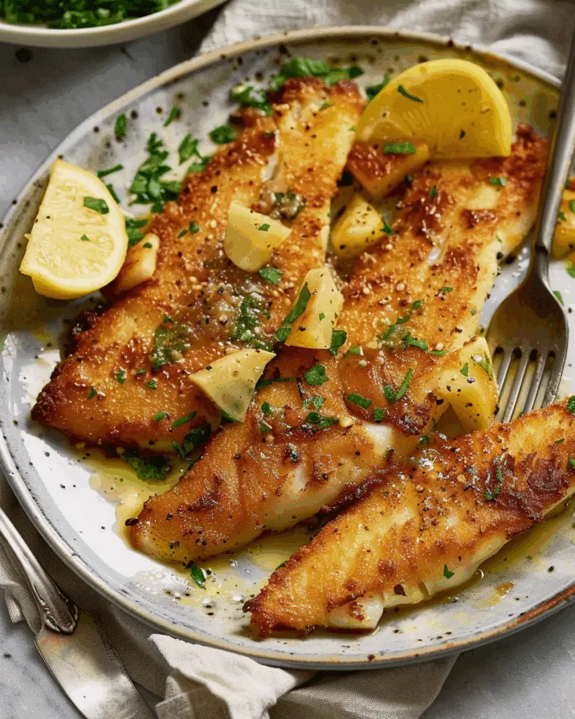 15-Minute Classic Sole Meunière Recipe