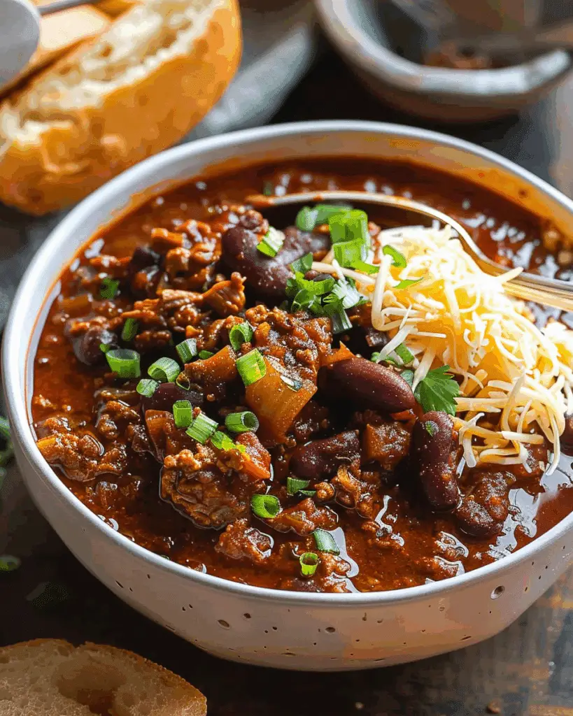 Authentic Texas Red Chili (Chili con Carne)