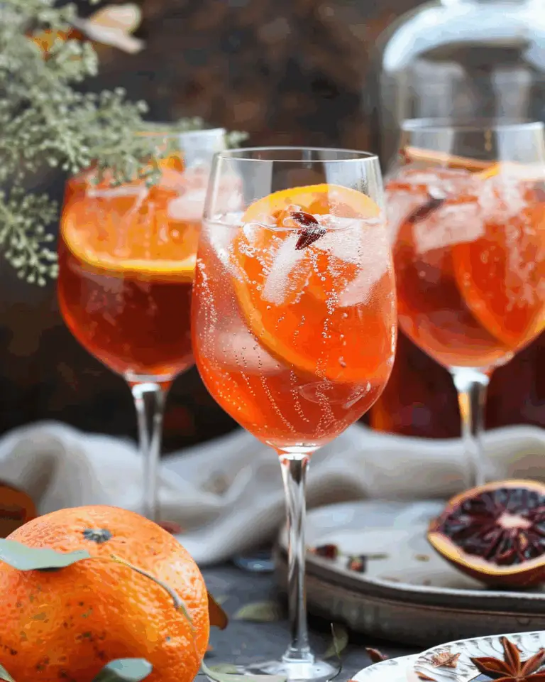 Aperol Spritz Fall Cocktail